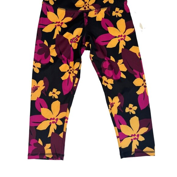2/$15 NWT Danskin Medium Floral Leggings - Picture 7 of 11